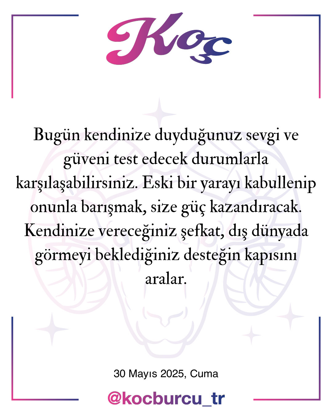 günlük burç yorumları görsel