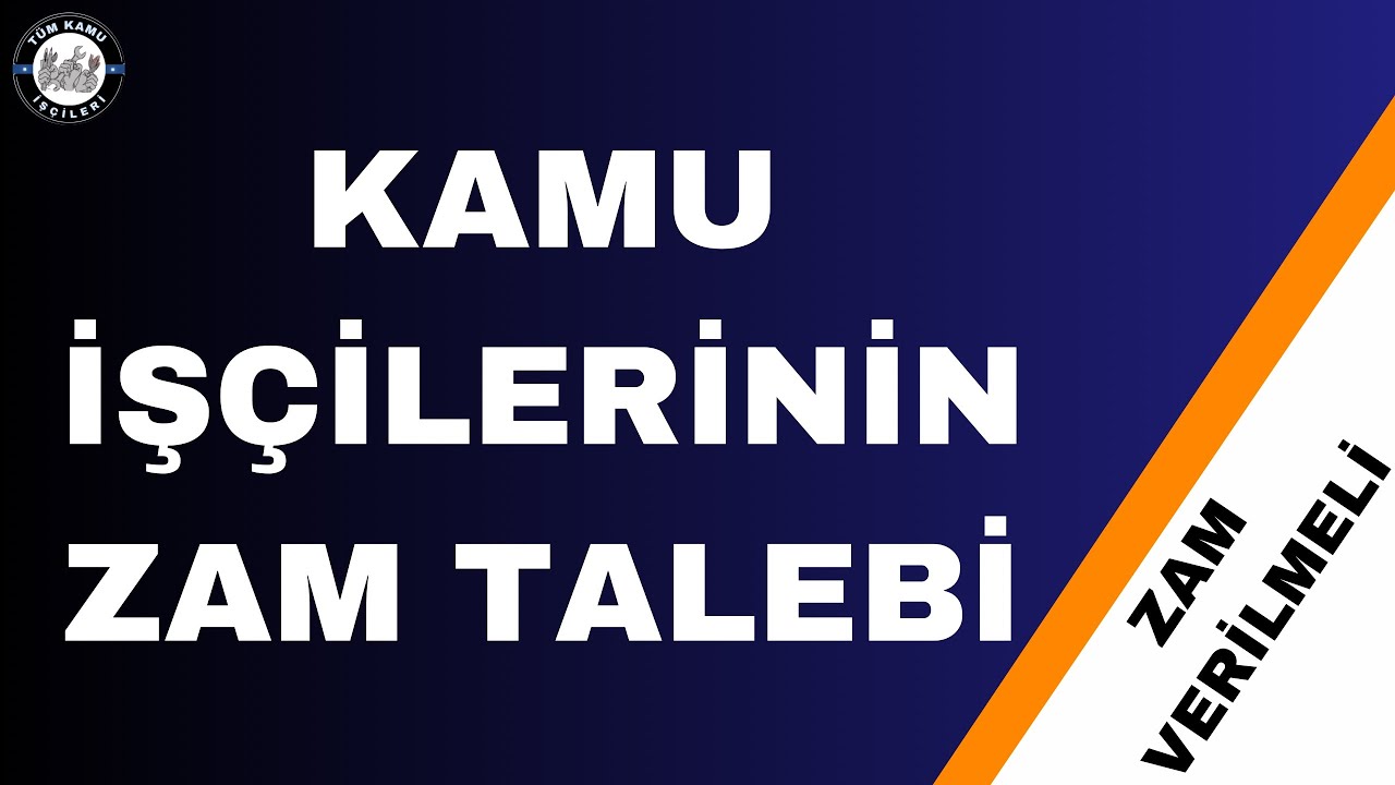 kamu işçileri toplu görsel